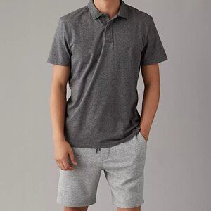 American Eagle Collared Golf Polo Tee Grey - Size XL